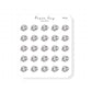 (PM138) Wash Dishes - Tiny Minimal Icon Stickers