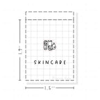 (PM140) Skincare - Tiny Minimal Icon Stickers