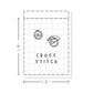 (PM141) Cross Stitch - Tiny Minimal Icon Stickers