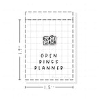 (PM163) Open Rings Planner - Tiny Minimal Icon Stickers