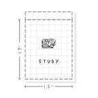 (PM165) Study - Tiny Minimal Icon Stickers