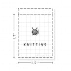 (PM209) Knitting - Tiny Minimal Icon Stickers