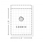 (PM214) Cookie - Tiny Minimal Icon Stickers