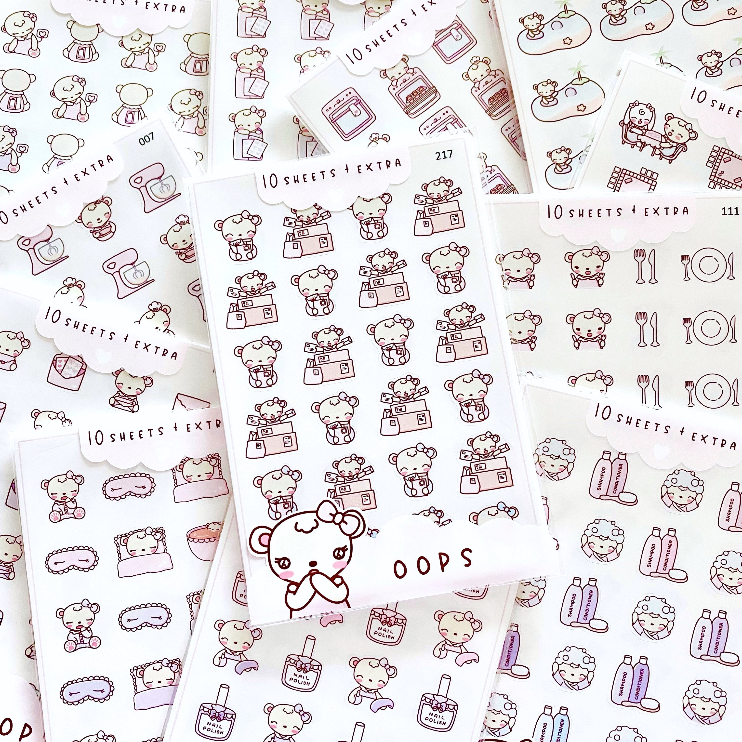 10 Sheet Mystery Oops Pack - Thin Vinyl