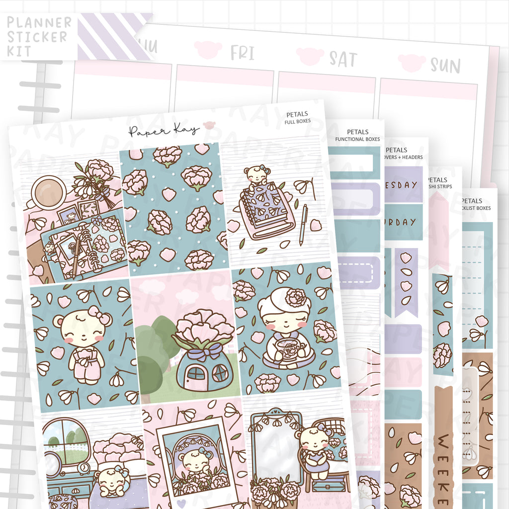 Petals Weekly Vertical Kit
