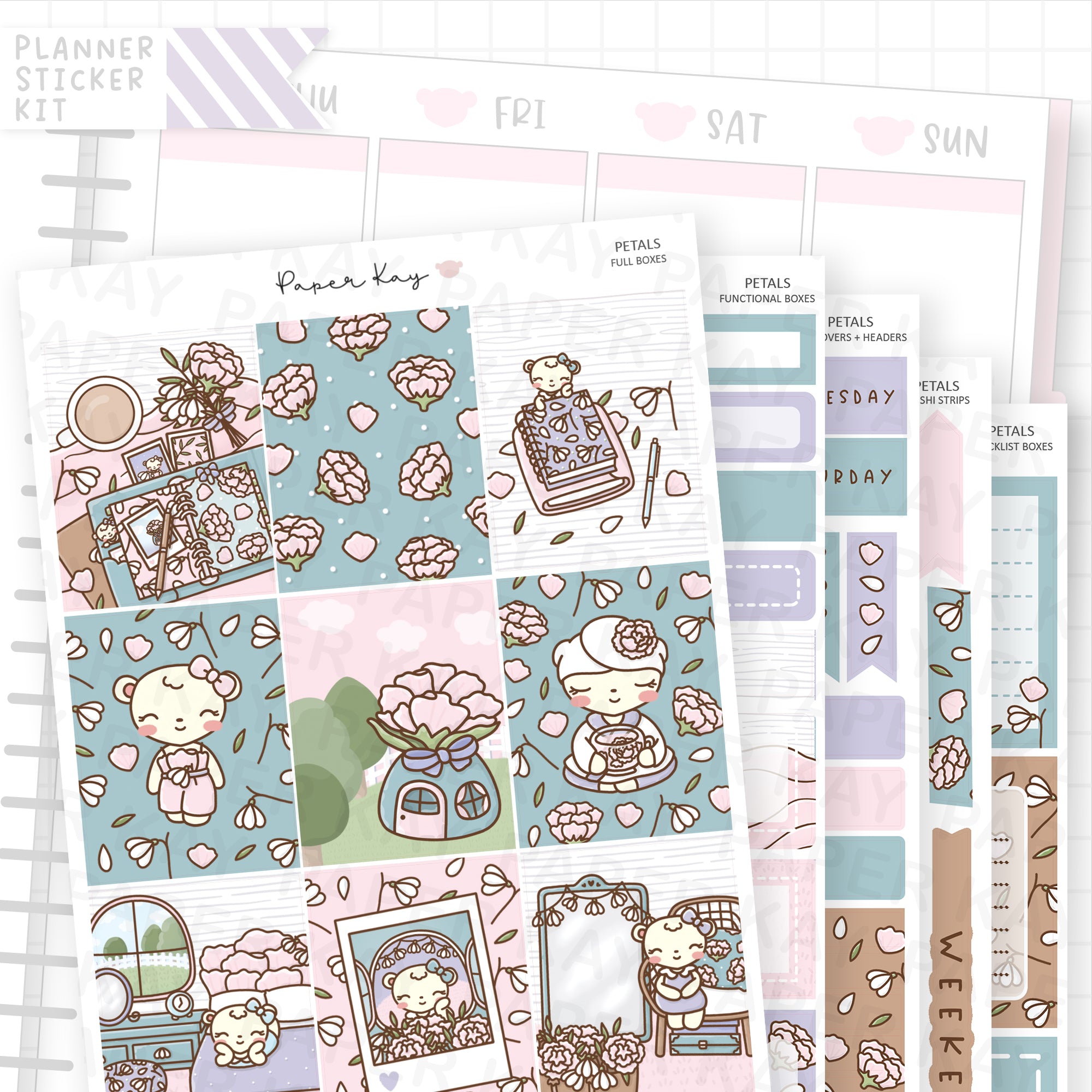Petals Weekly Vertical Kit