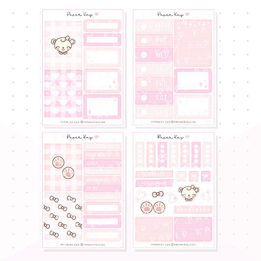 Dot the Bear Mini Kit - Planner Stickers