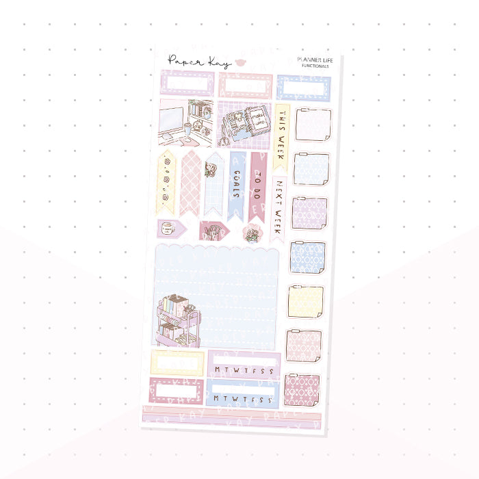 Planner Life Hobonichi Weeks Kit - Planner Stickers