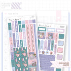 Raindrops Hobonichi Weeks Sticker Kit
