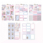Self Care Vertical Kit - Planner Stickers - Paper Kay x PlannerMonkeyCo