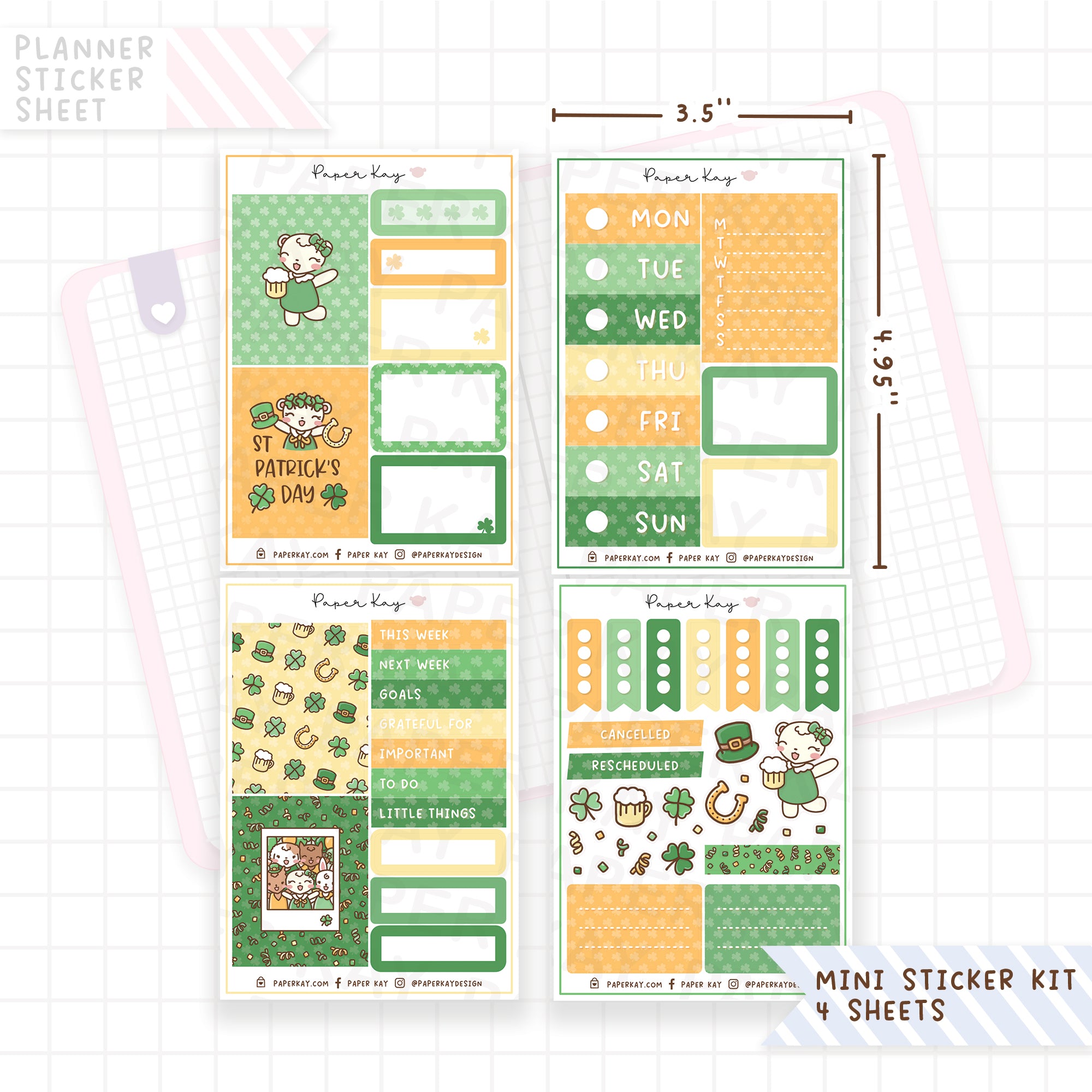 St Patrick's Day Mini Vertical Kit