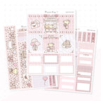 Sweet Birthday Weekly Vertical Kit - Planner Stickers