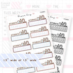 Hydration Tracker Sticker Sheet