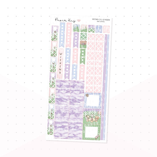 Whimsical Garden Hobonichi Weeks Kit - Planner Stickers