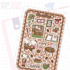 Winter Cafe Bujo Deco 2 Stickers