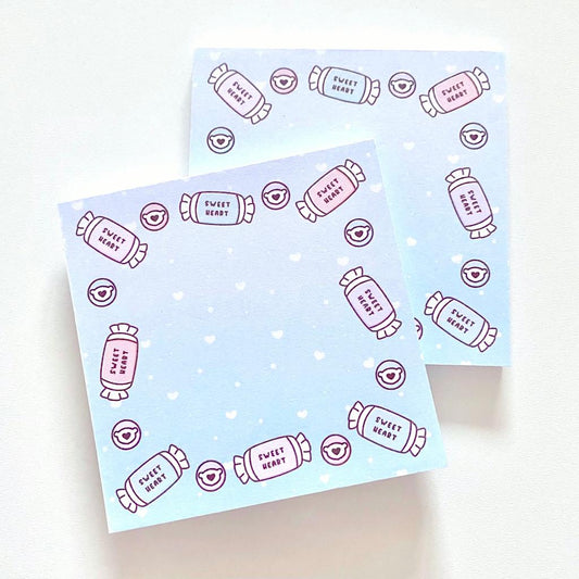Sweeties - Blue Memo Pad