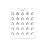 (PM006) Bag - Tiny Minimal Icon Stickers