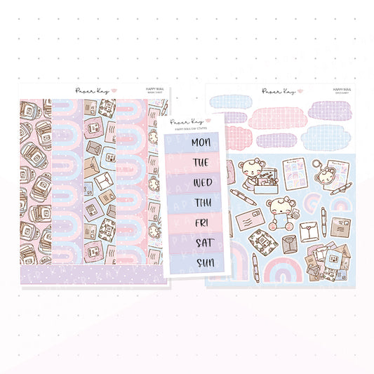 Happy Mail Journaling Kit - Planner Stickers