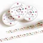 Happy Holidays Dot and Stars Washi Tape