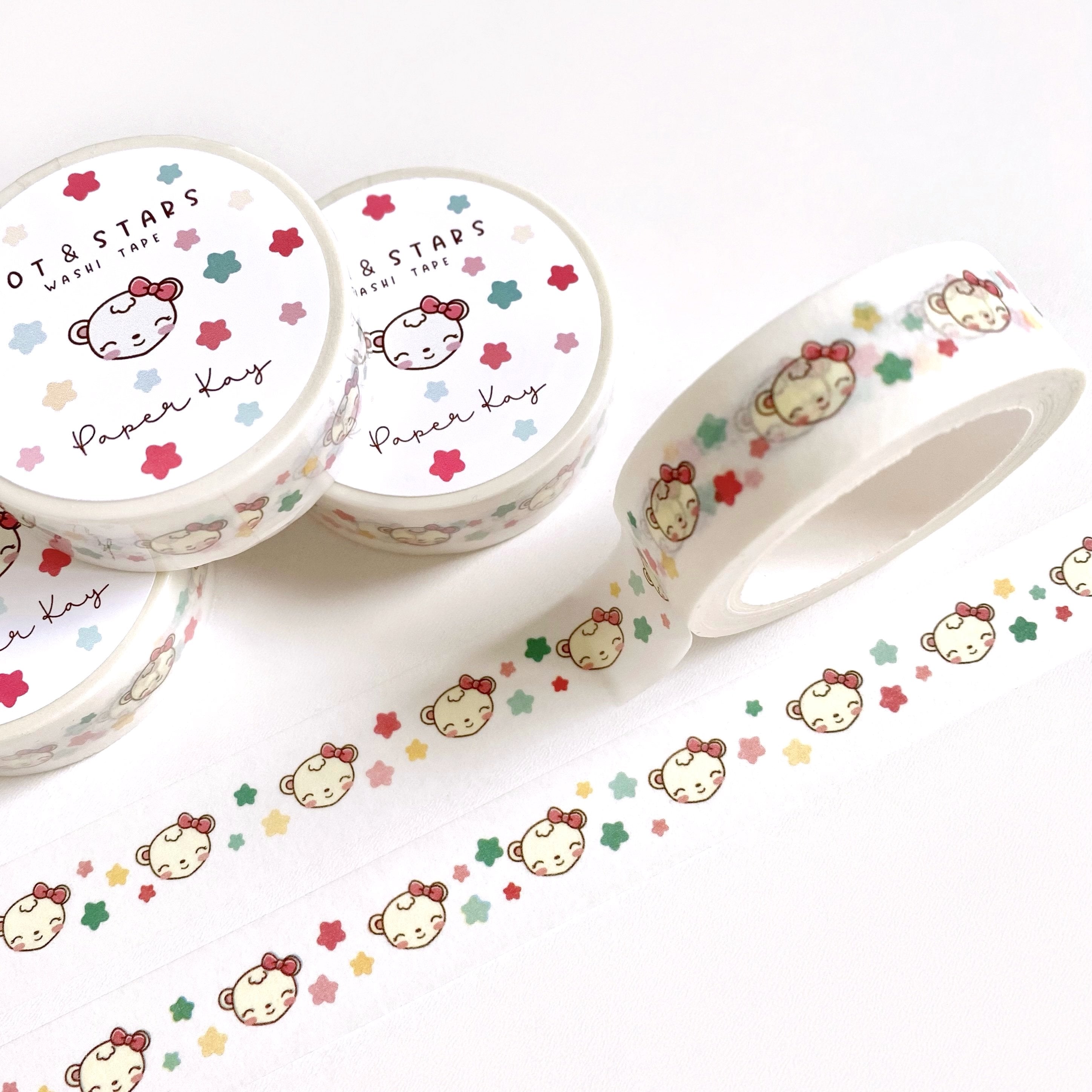 Happy Holidays Dot and Stars Washi Tape