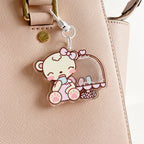 Patisserie Macaron Acrylic Shaker Charm