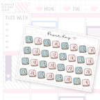 Petals Planner Date Dot Stickers