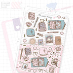 Petals Planner Bujo Deco Stickers