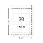 (PM169) Email - Tiny Minimal Icon Stickers