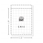 (PM182) Cafe - Tiny Minimal Icon Stickers