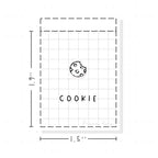 (PM184) Cookie - Tiny Minimal Icon Stickers