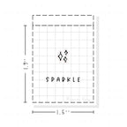 (PM201) Sparkle - Tiny Minimal Icon Stickers