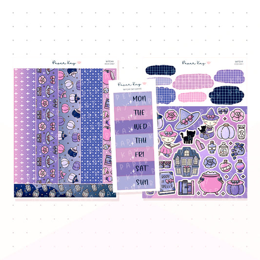 Witchy Journaling Kit - Planner Stickers