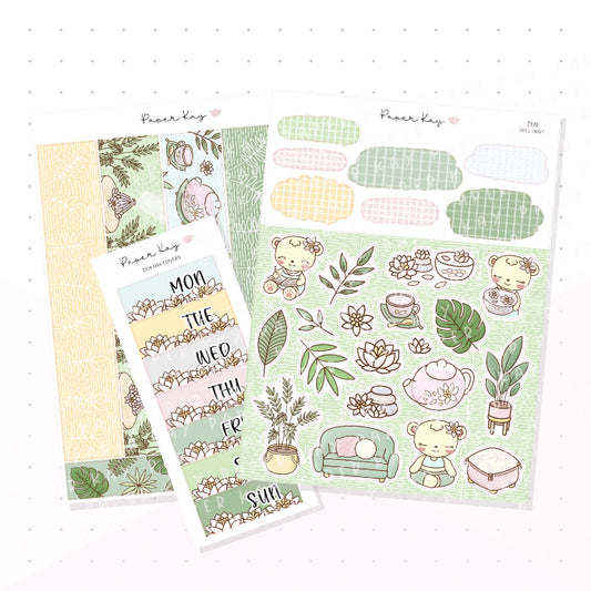 Zen Life Journaling Kit - Planner Stickers